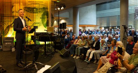 Opening met Hans Goedkoop. Foto Judith van der Meulen