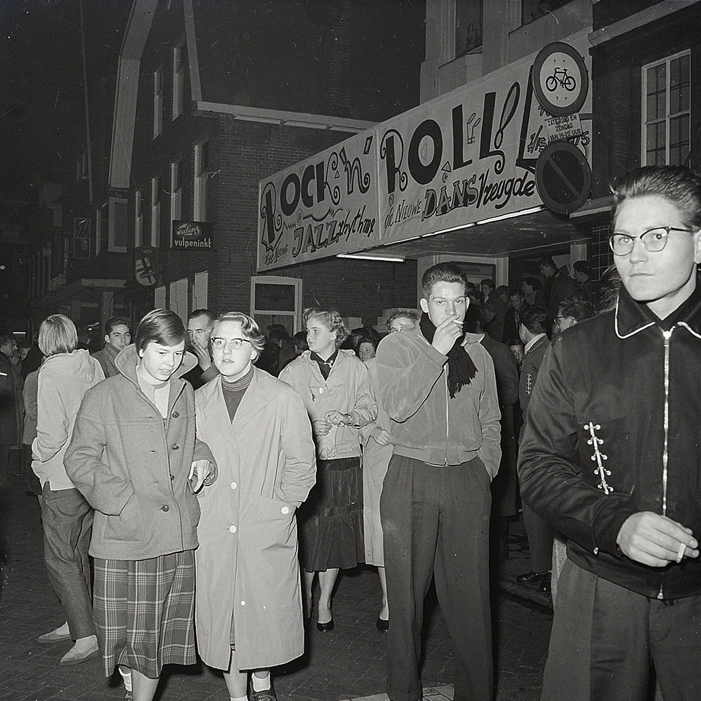 Rock ’n Roll, bioscoop Scala, Winschoten, 1956-‘57.